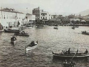 The harbour of Smyrna before september 1922.