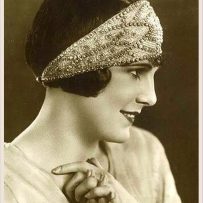 Blog 124 A Literary World: The Hair Bandeau in Fashion